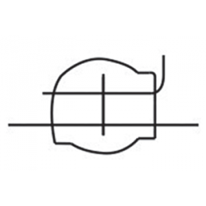 Wire connector for 0.4-0.9 mm conductors, insulated (Scotchlok), parallel connection, gel-filled, 100 pcs